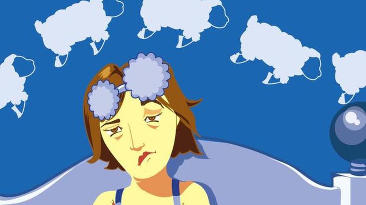 
The estimated heritability of insomnia is higher in women than in men.
