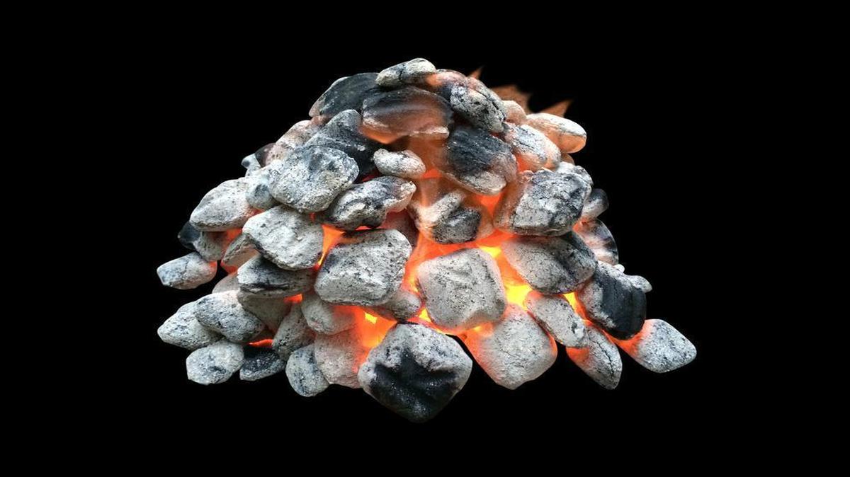 
Arranging firewood and charcoal in pyramid and cone shapes provide the optimal conditions for air and heat to flow, according to Adrian Bejan, professor of mechanical engineering at Duke University.
