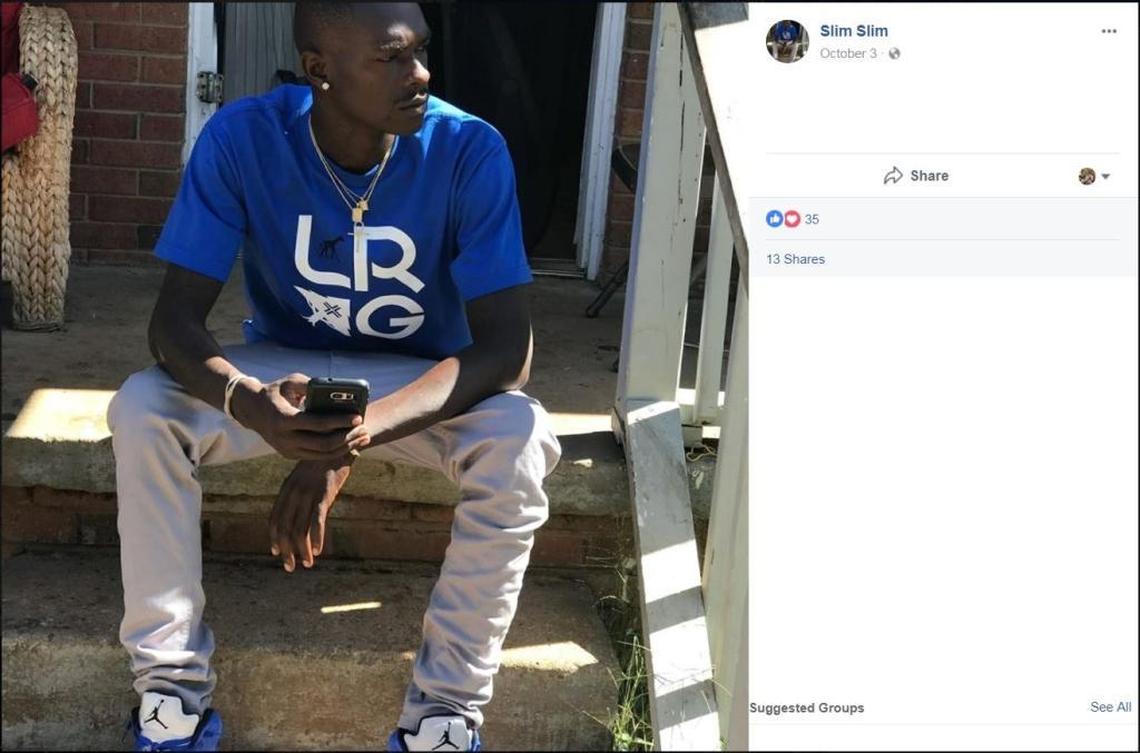 Kenneth Bernard Edwards, 23, was shot and killed in Charlotte in December.