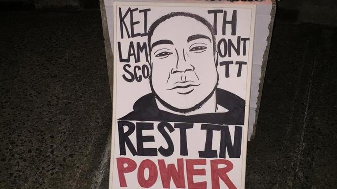 Protesters march in uptown Charlotte