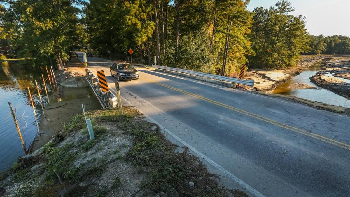 Some residents question whether the Chatsworth Road bridge over Windsor Lake dam is safe to drive across.