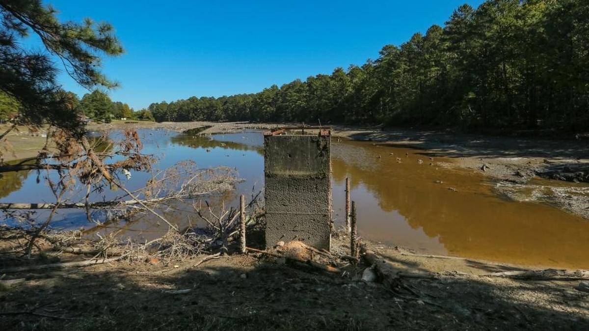 Pine Tree Lake dam in Richland County failed during the historic rain storm in October. The dam is not regulated by South Carolina but could fall under state oversight if a new law is passed.