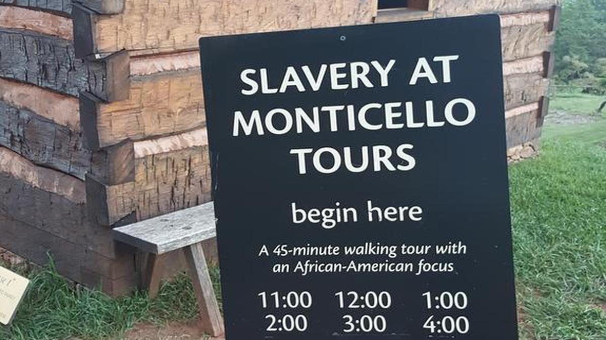 Monticello, the Virginia plantation owned by Thomas Jefferson, is among places Joe McGill has visited.