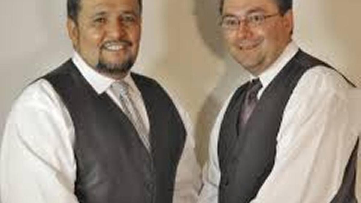 The Herboso brothers (Fernando, left, and Carlos) experienced America’s bigotry firsthand last week.