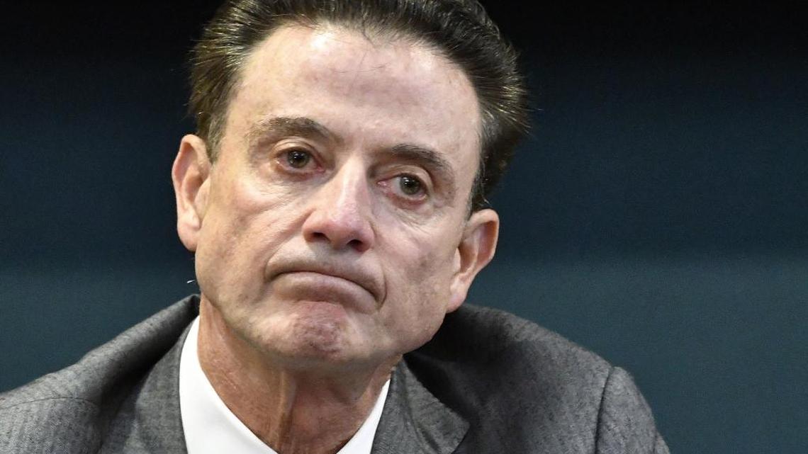 Louisville coach Rick Pitino was effectively fired Wednesday after his basketball program was targeted in a federal bribery investigation.