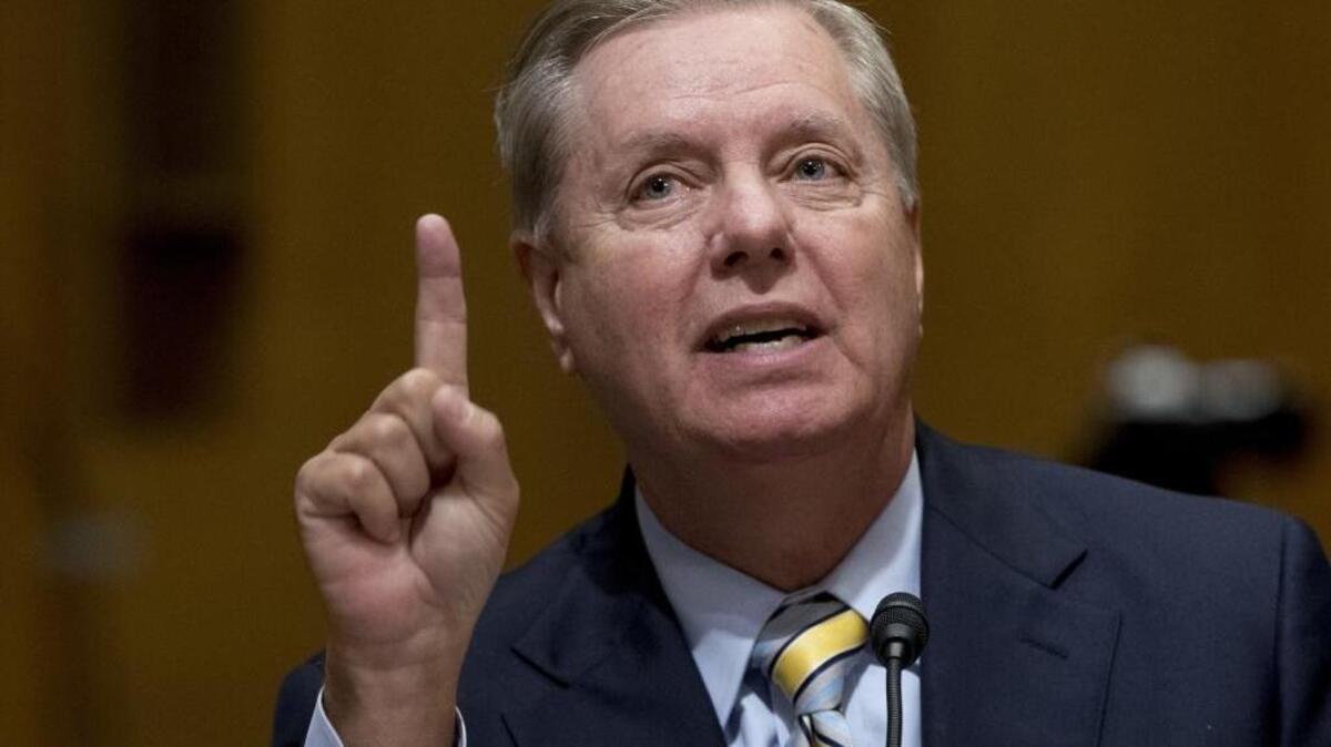 Republicans said Tuesday there won’t be a vote on Sen. Lindsey Graham’s Obamacare repeal bill.