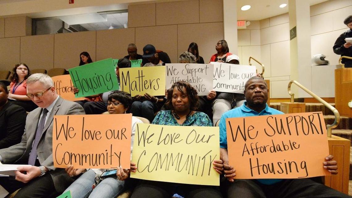 
Residents of the Cherry neighborhood have voiced support for affordable housing.
