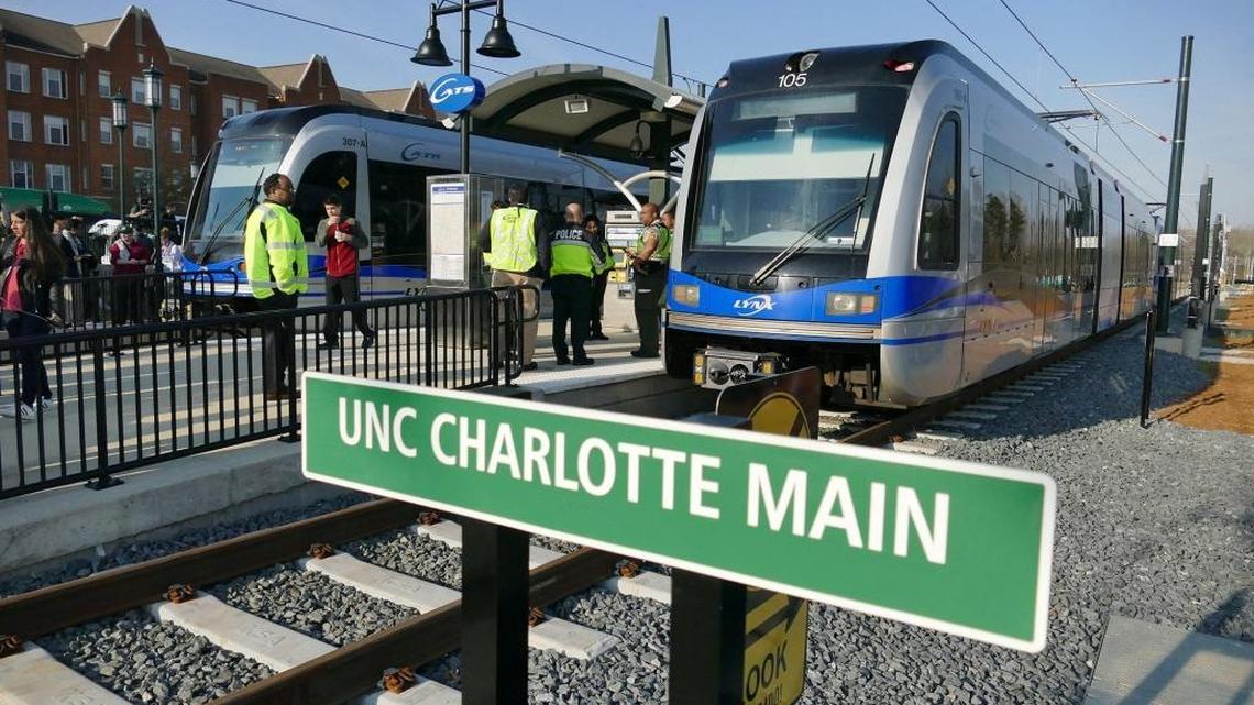 The Lynx Blue extension opened Friday at UNC Charlotte.