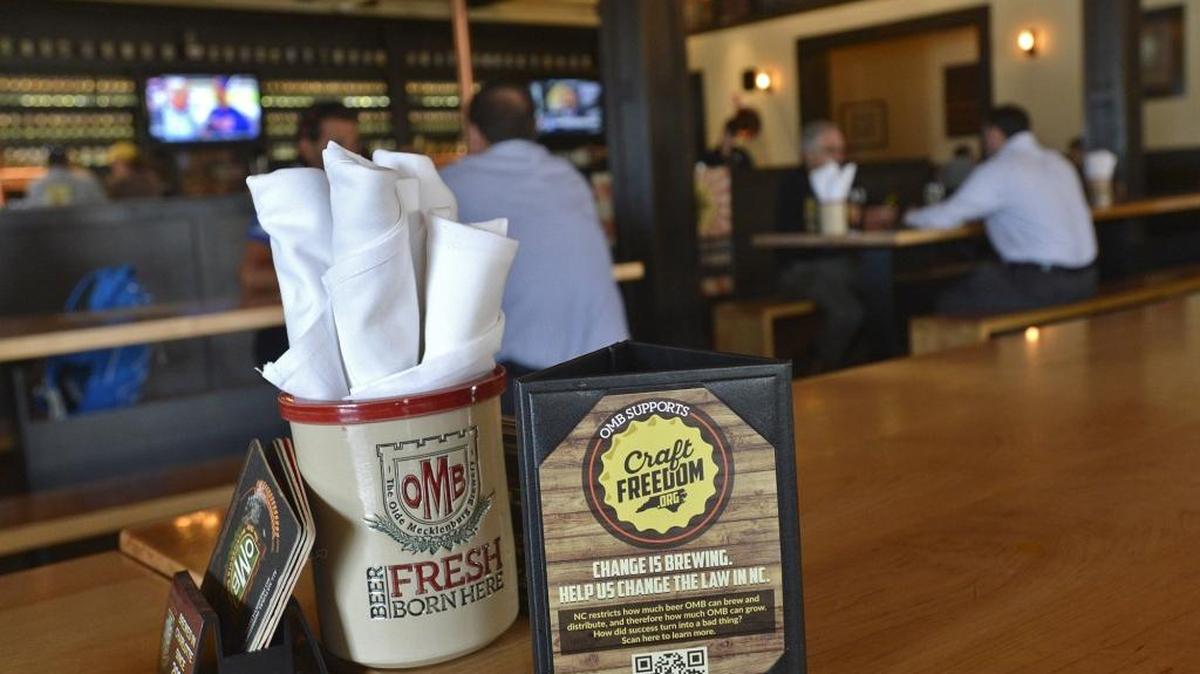 The “Craft Freedom” movement, led in part by the owners of Charlotte’s Olde Mecklenburg Brewery, fell to a more powerful force in N.C. politics.