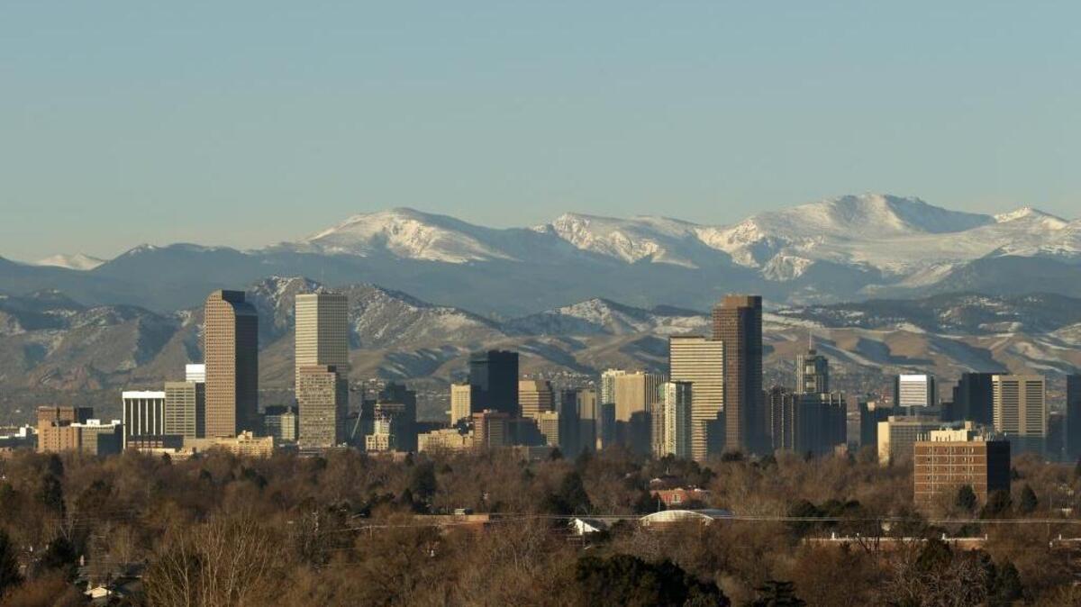 Denver: Stay warm by standing near the wildfire.