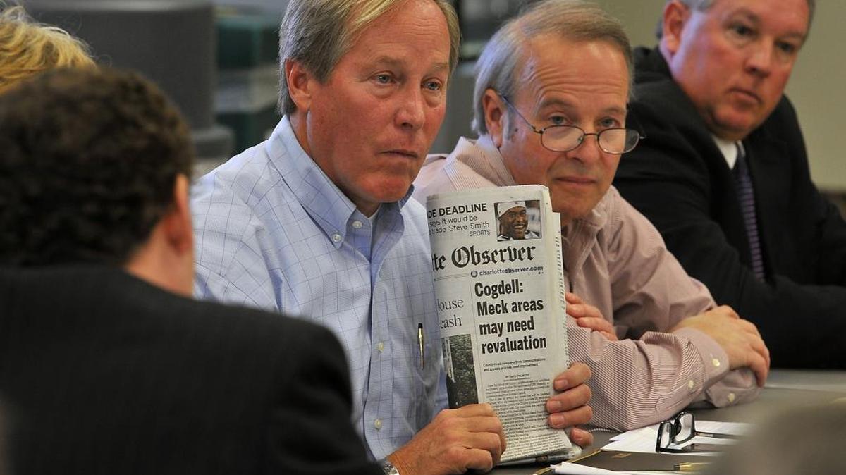 Tom Derham chaired a Citizens Revaluation Advisory Committee after the 2011 reval.