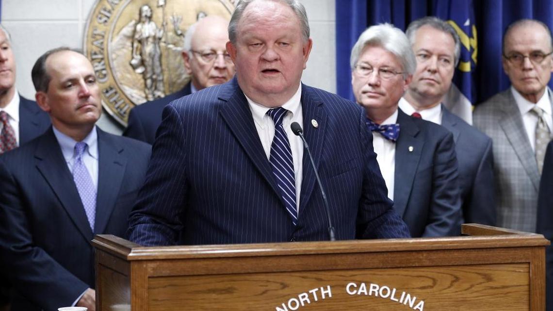 N.C. Rep. Chuck McGrady, sponsor of HB 186, defended the bill Tuesday.