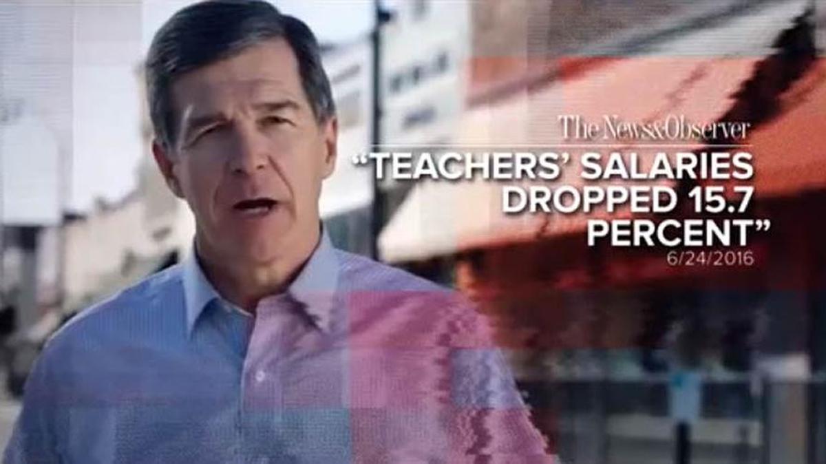A new ad from Pat McCrory’s campaign blames all the state’s ills on Roy Cooper, who was attorney general for 16 years.