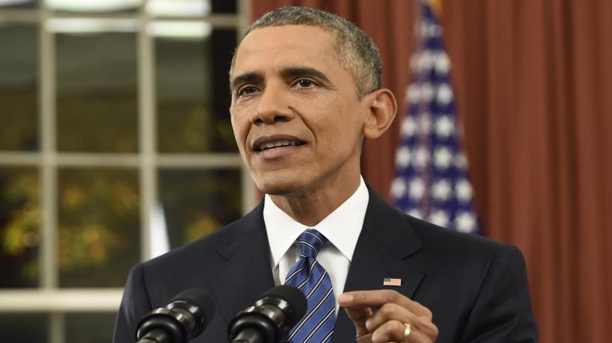 President Barack Obama addresses the nation about terrorism Sunday.