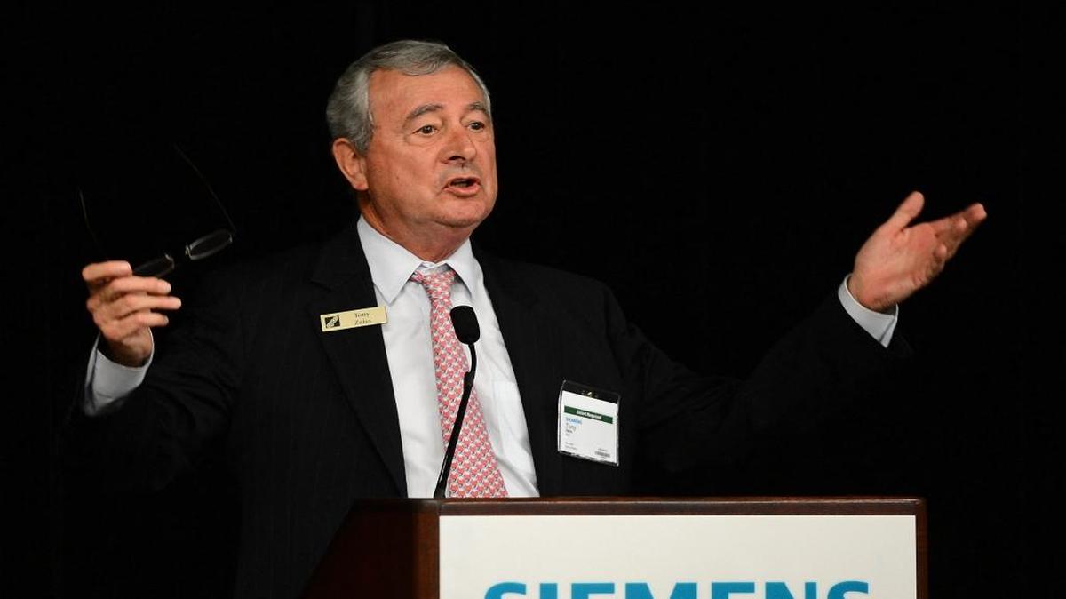 Dr. Tony Zeiss will retire in July after 23 years of building CPCC into a national leader in workforce development.