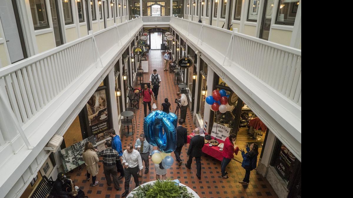 
Latta Arcade is marking its 100th anniversary this year.

