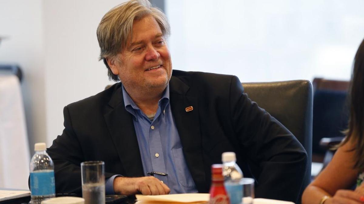 Stephen Bannon, president-elect Donald Trump’s new chief strategist, ran the far-right Breitbart News website.