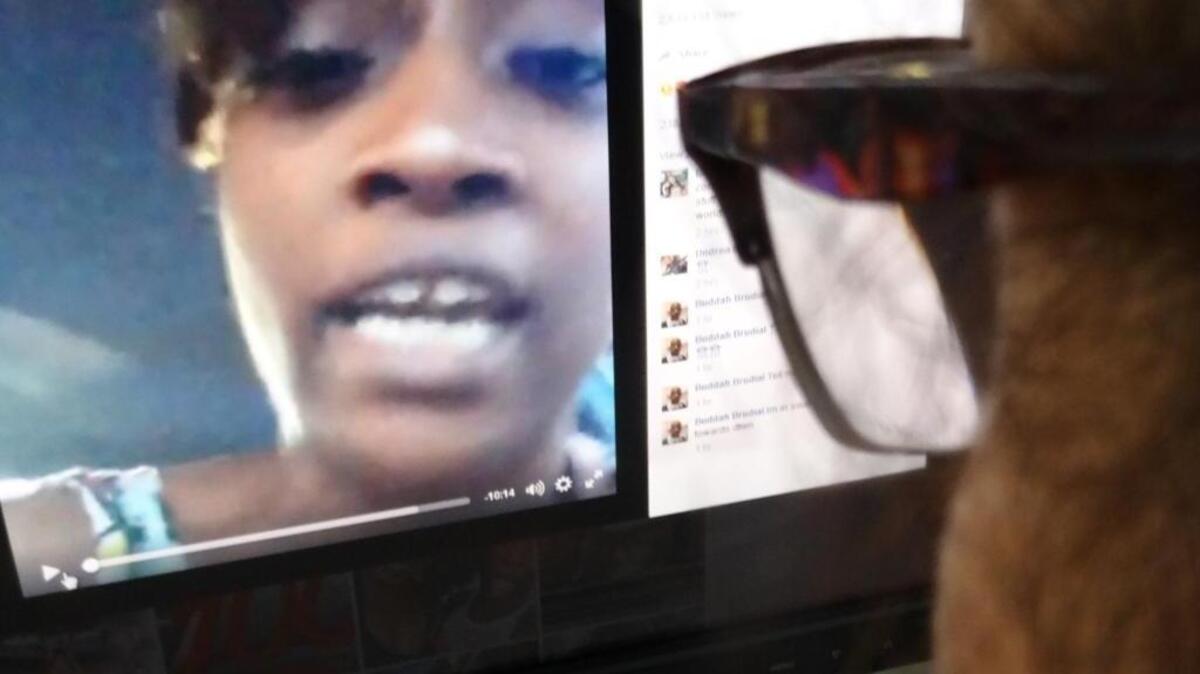 A video showing Diamond Reynolds and her boyfriend Philando Castile after he was shot by Minnesota police.