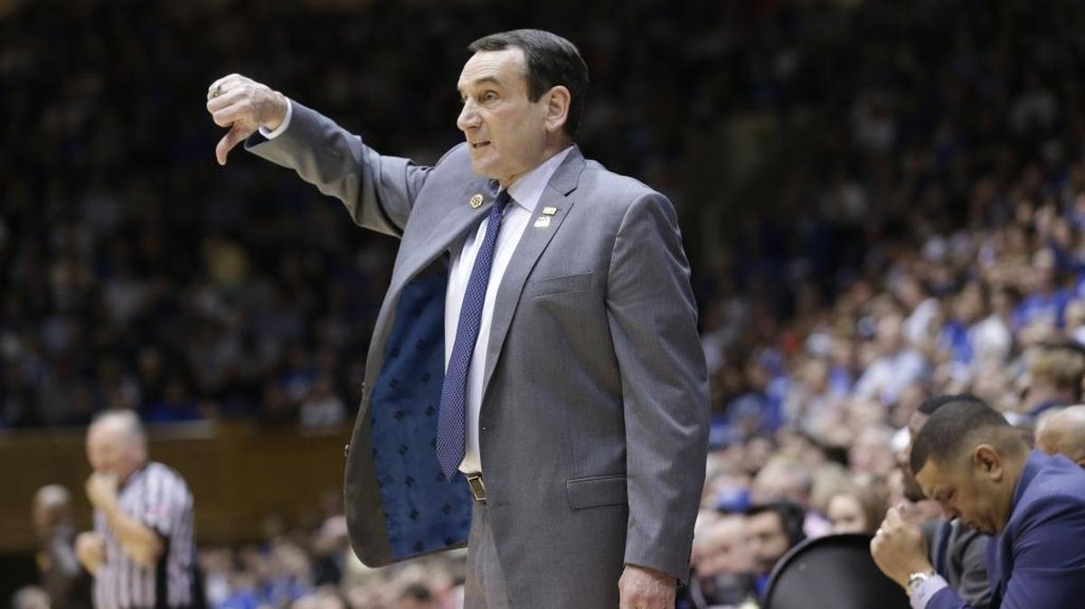 It’s clear what Duke Coach Mike Krzyzewski thinks of HB2.