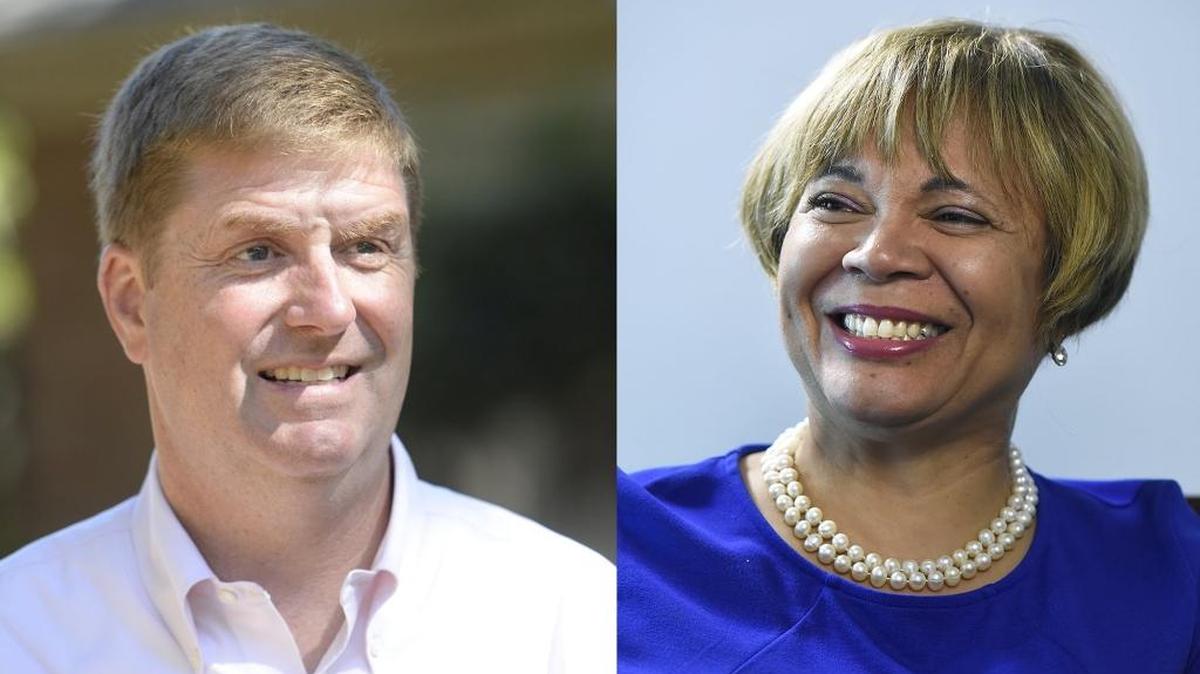 Vi Lyles and Kenny Smith are running for Charlotte mayor.