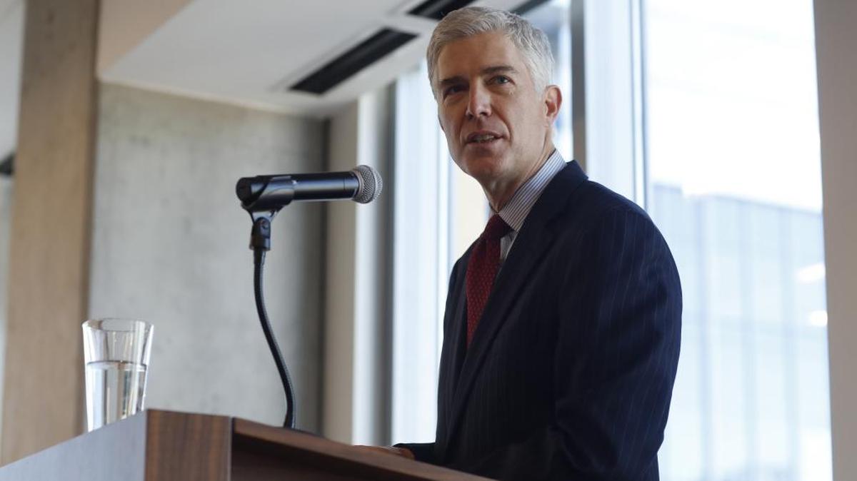 Neil Gorsuch is a judge on the 10th U.S. Circuit Court of Appeals.
