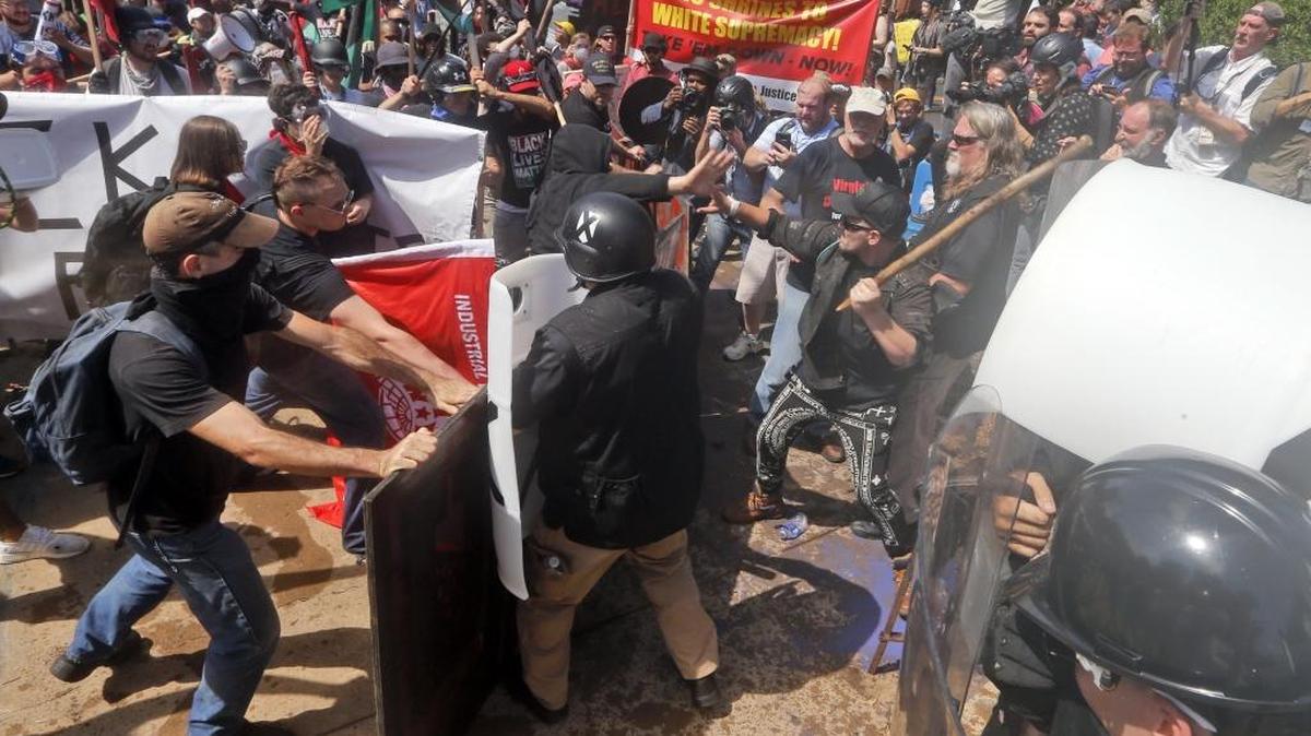 Clashing in Charlottesville: 2017 has been one of the most troubling and turbulent years.