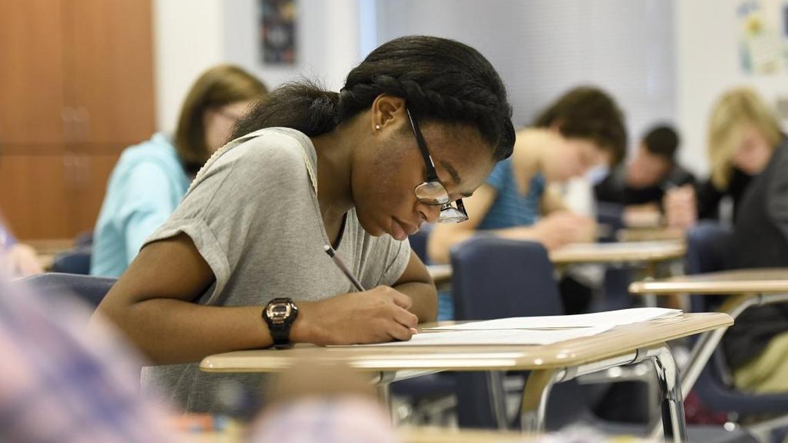 Lake Norman Charter, which Lindsey Moore attends, is one of the state’s best.