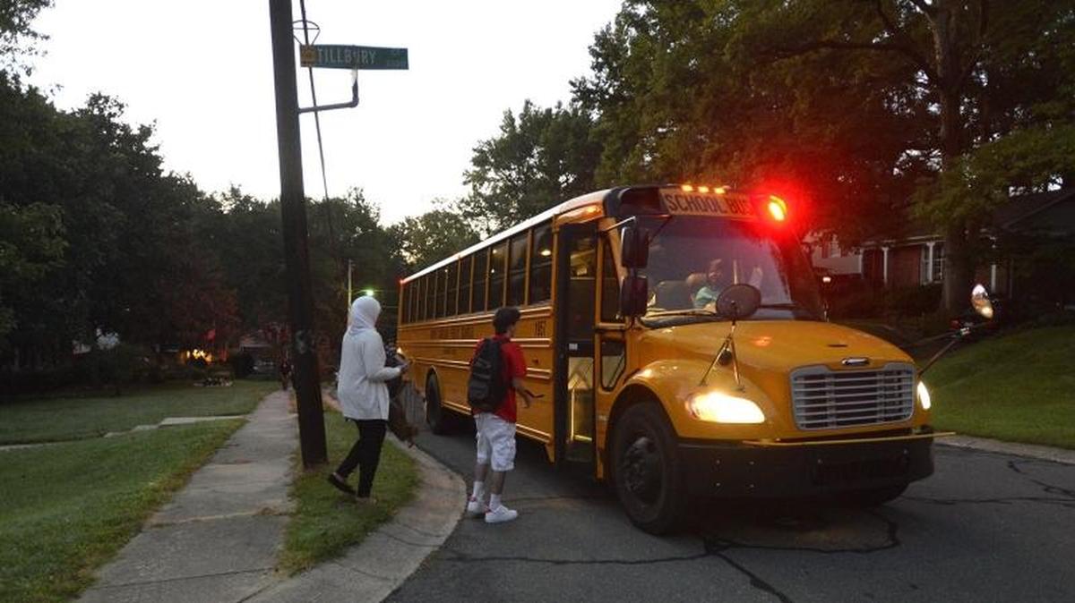 
School buses will roll Monday for the first day of school in Charlotte.
