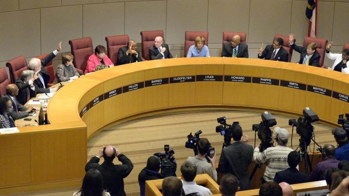 All 11 seats on the Charlotte City Council are up for grabs in the next election..