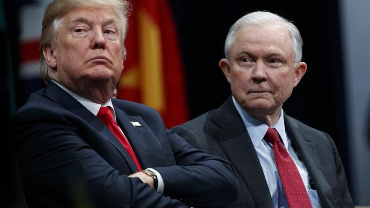 Donald Trump says he has the “absolute right” to do what he wants with the Justice Department.