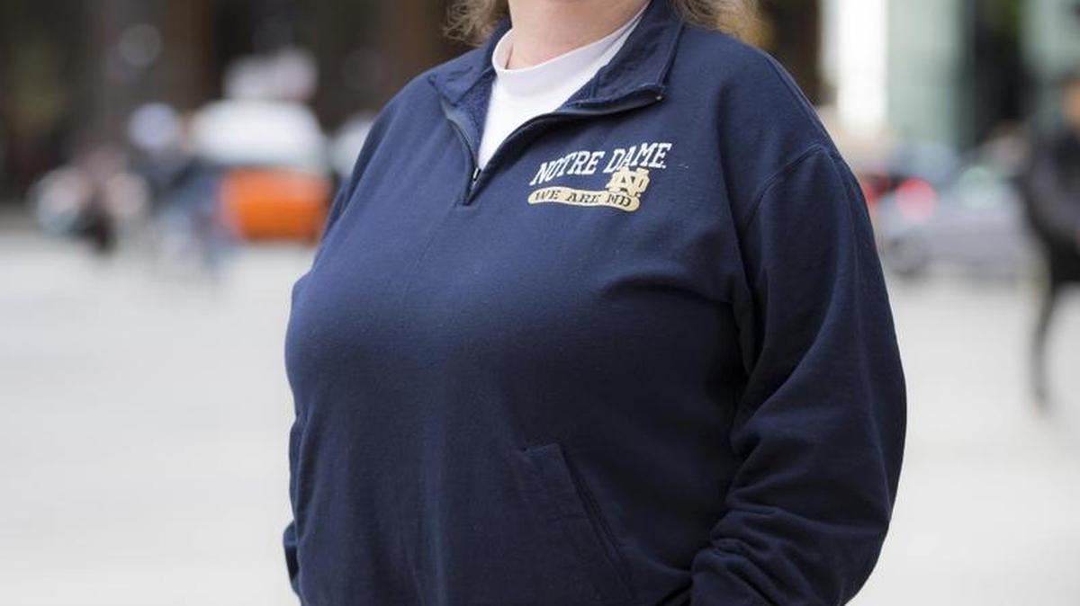 Kimberly Hively said she was fired from an Indiana college because she is gay.