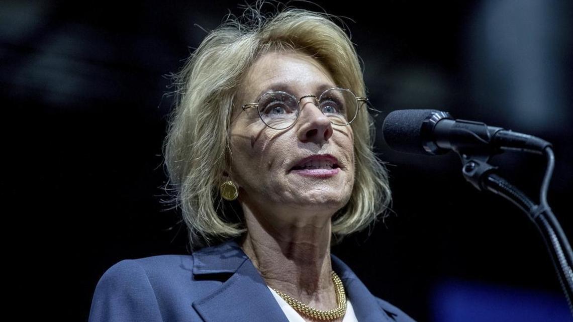 Betsy DeVos, a charter-school backer, is poised to be the next U.S. secretary of education.