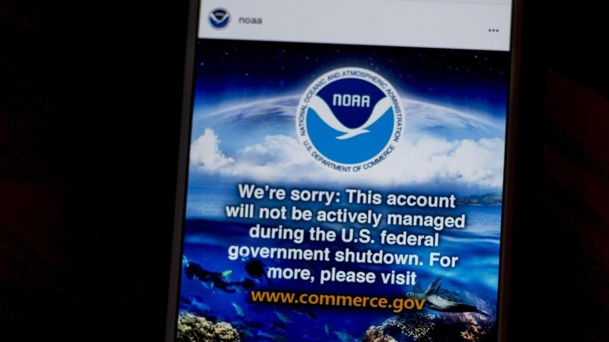 The government shutdown ended Monday.