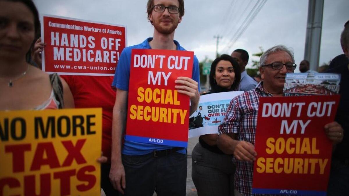Social Security expands too much on its own.