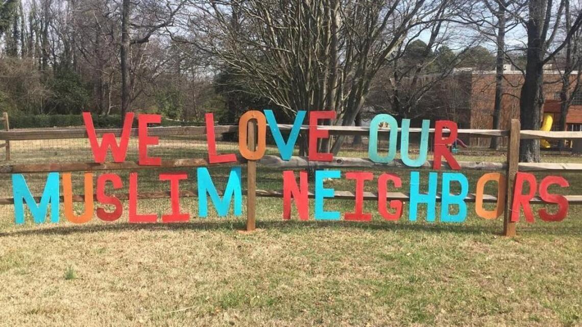 A Charlotte church put up a sign about its Muslim neighbors. Then the neighbors spoke back.