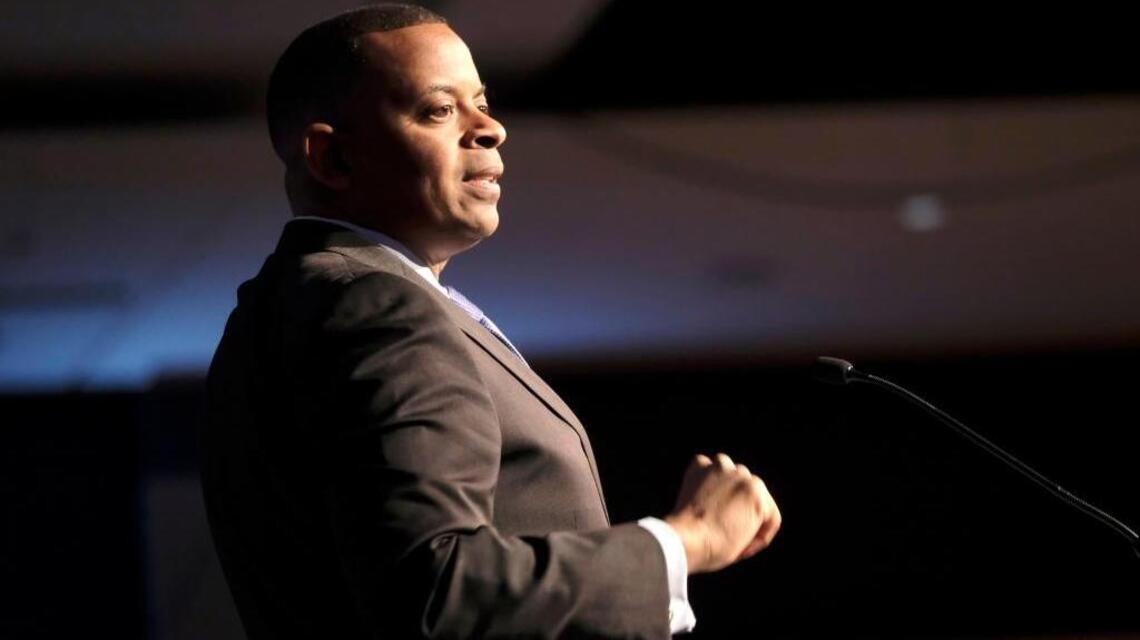 A more-polished Anthony Foxx had the room buzzing
