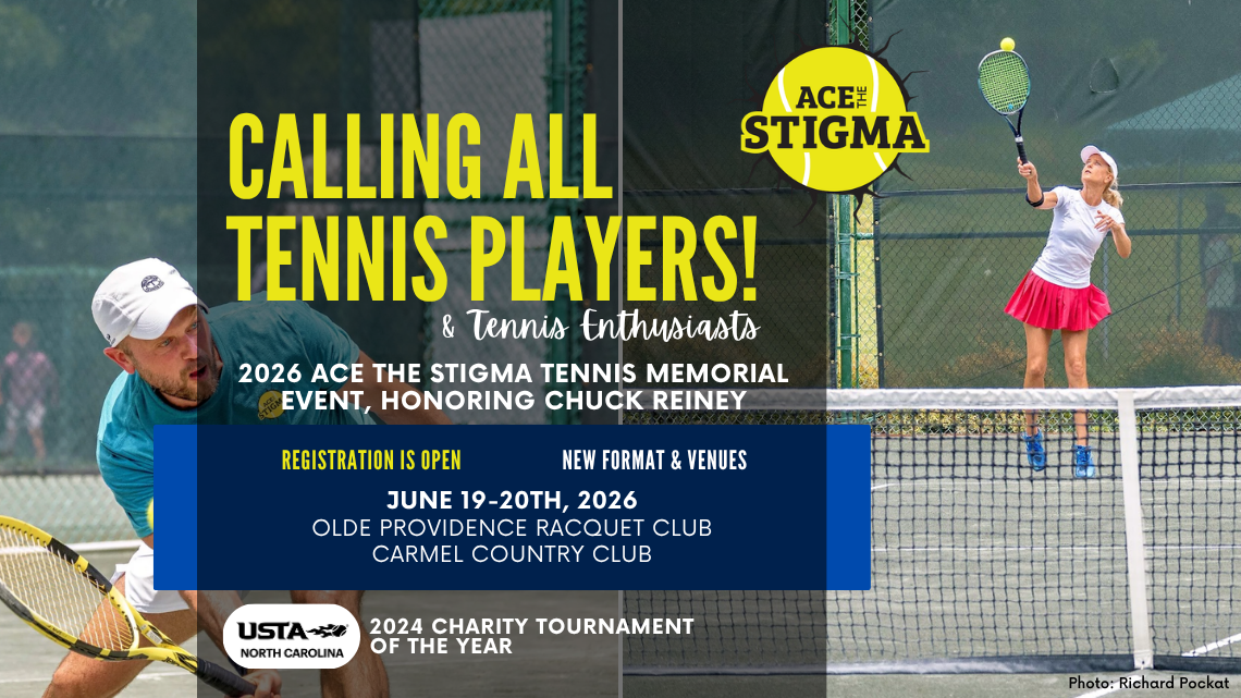 Play Tennis. Ace The Stigma.