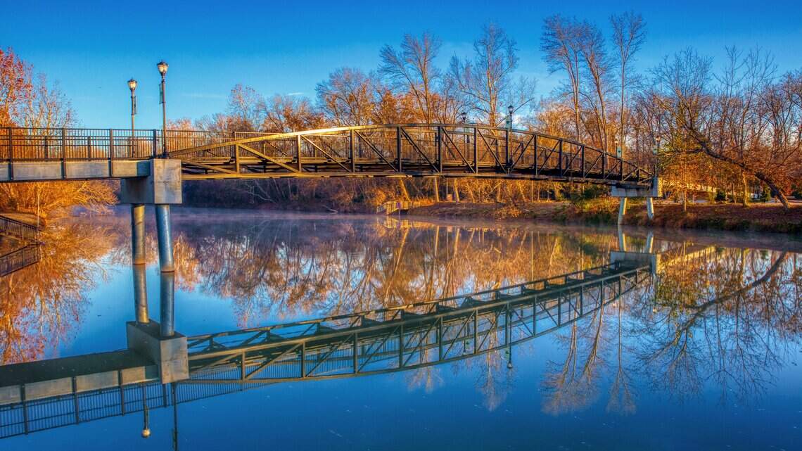 Town of Cramerton to Illuminate Iconic Downtown - Goat Island Pedestrian Bridge for America’s 250th Celebration