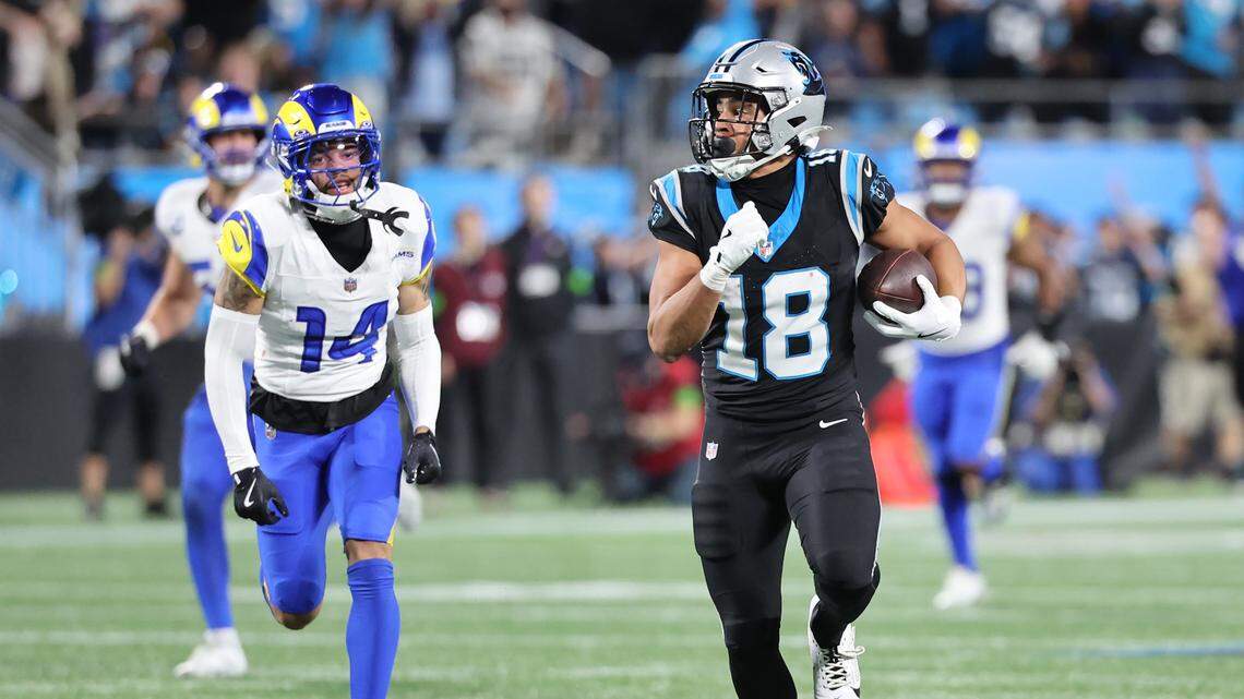 Jalen Coker showed ‘the world who he is’ vs. Rams, but the Panthers already knew