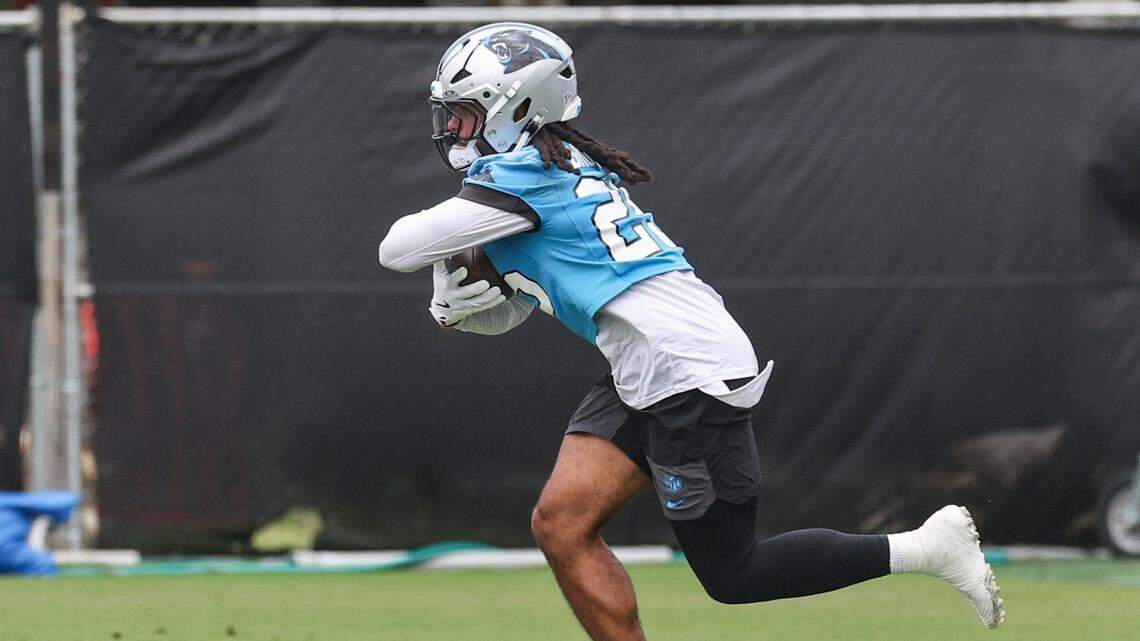 Jonathon Brooks held out of team reps. Why Carolina Panthers aren’t worried