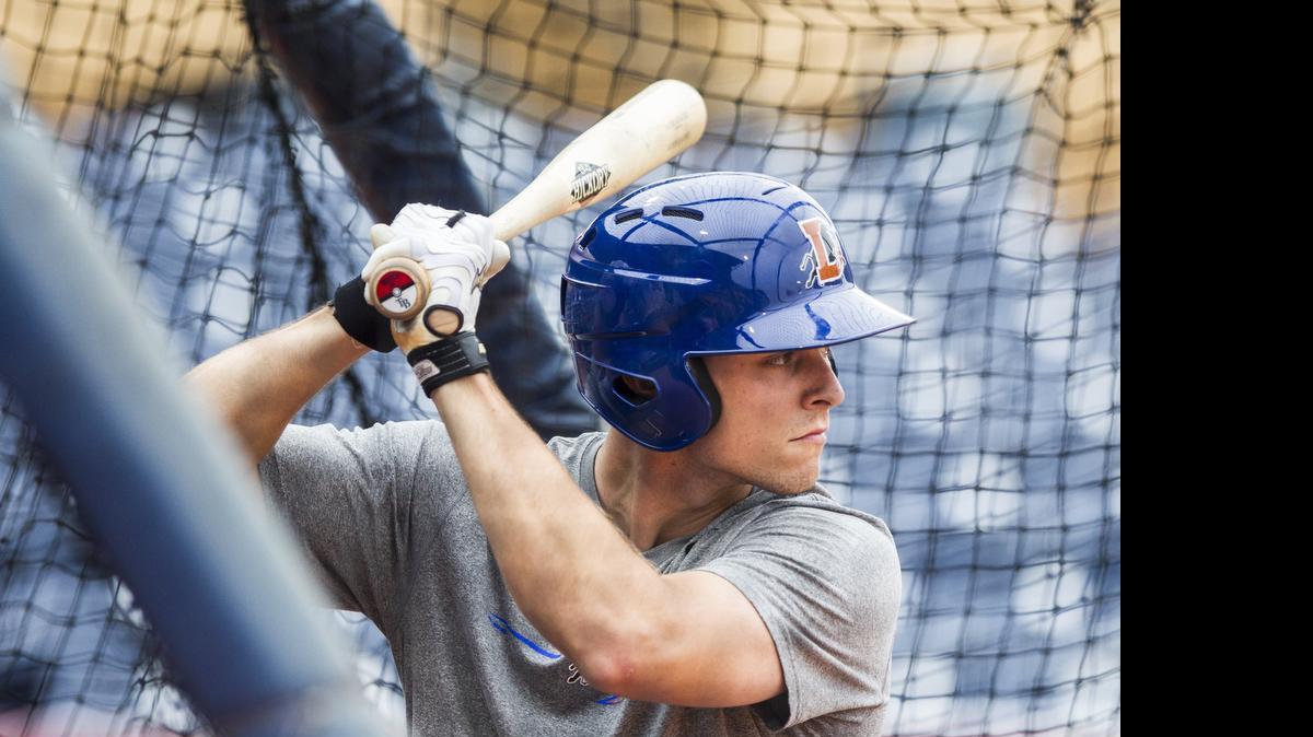 
Durham Bull and former first-round draft pick Richie Shaffer takes batting practice before a game against the Charlotte Knights June 4, 2015 at the Durham Bulls Athletic Park.
