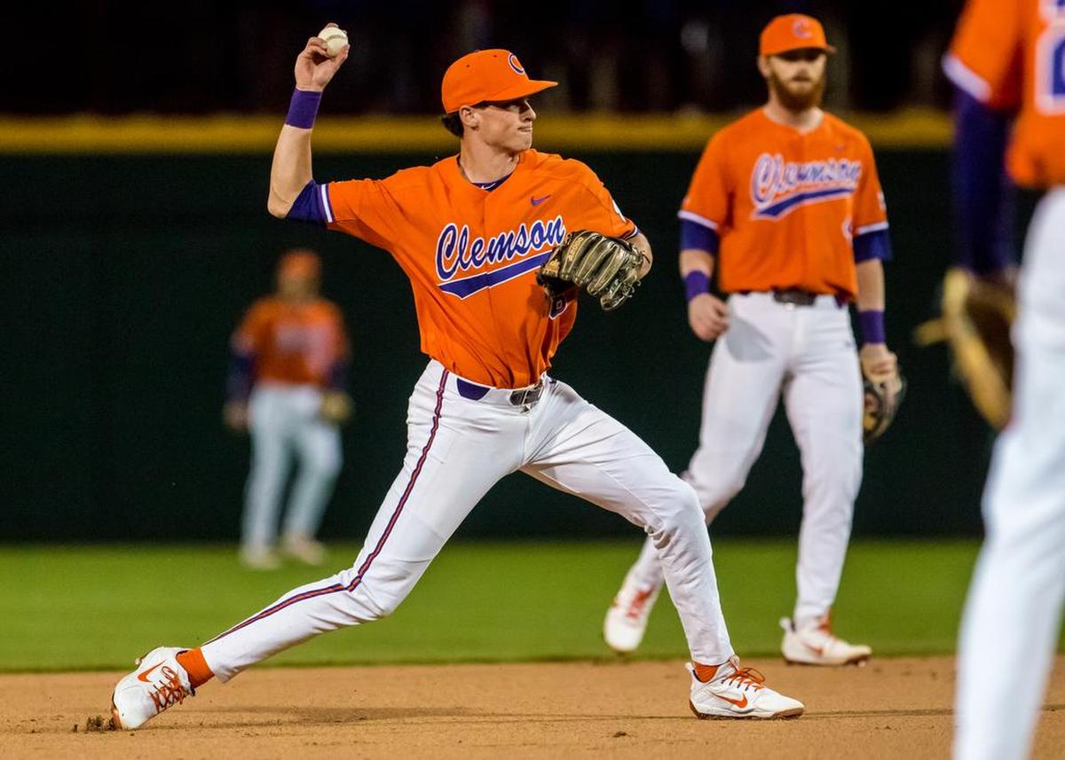 Clemson’s Logan Davidson was taken in the first round of the Major League Baseball Draft on June 3, 2019.