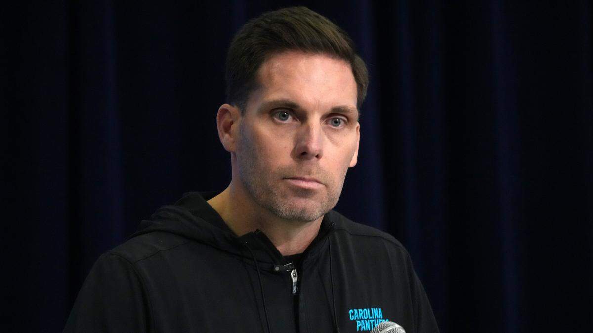 Carolina Panthers general manager Dan Morgan.