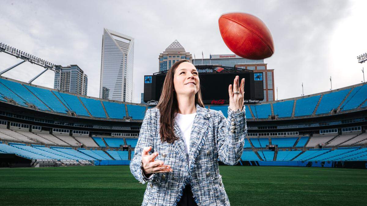 Cameron Hutchinson is the Director of Partnerships Success and Strategy for the Carolina Panthers. The Charlotte native helps the business side of the team on Mint Street go.