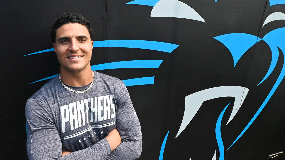 Panthers star Jaelan Phillips once lost himself in football’s pain. Music saved him