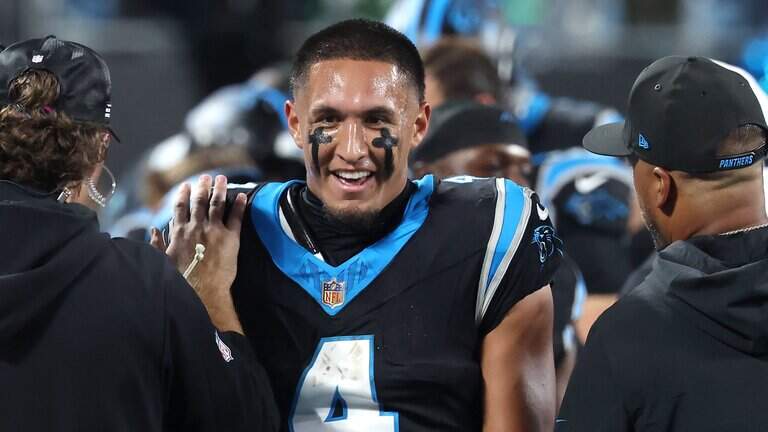 Tetairoa McMillan wins this NFL award — and is the first Panthers receiver to do so