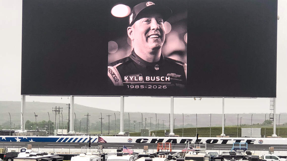 Late NASCAR driver Kyle Busch honored with resolution from U.S. Sen. Budd, Tillis