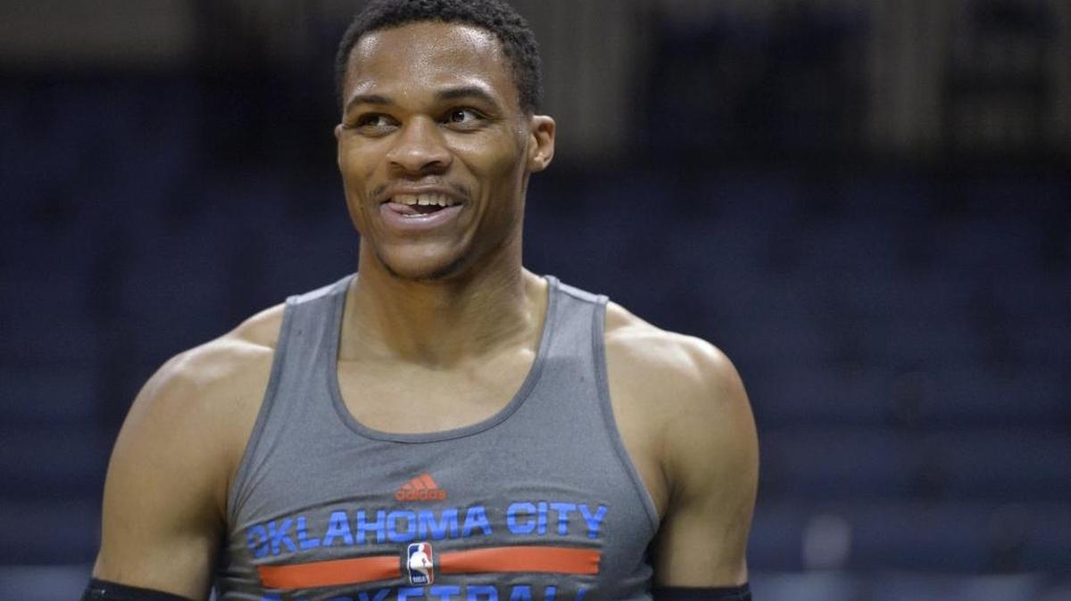 Oklahoma City Thunder guard Russell Westbrook looks like the front-runner for NBA Most Valuable Player.