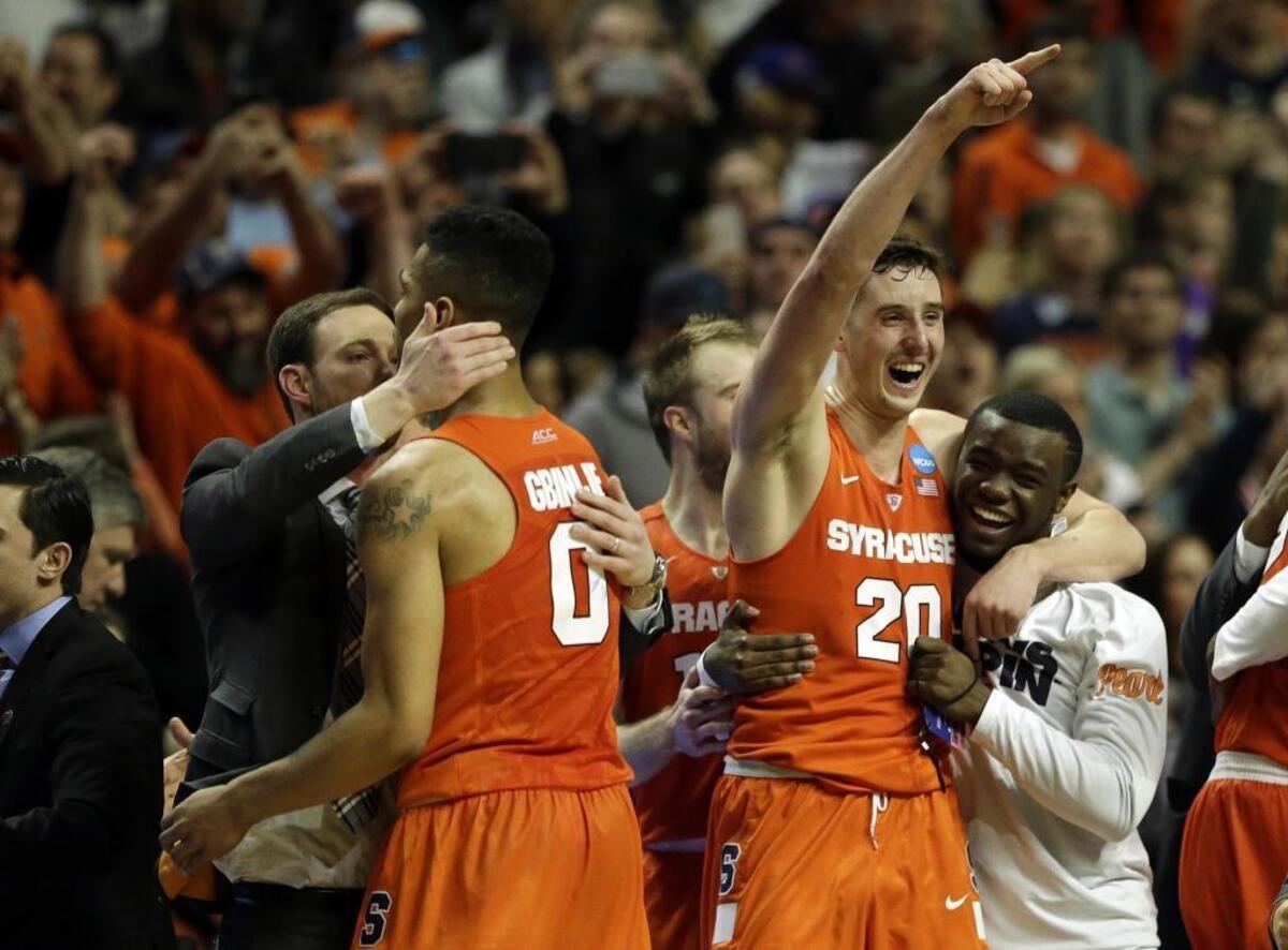 Syracuse's Tyler Lydon, right, is a very good shooter.
