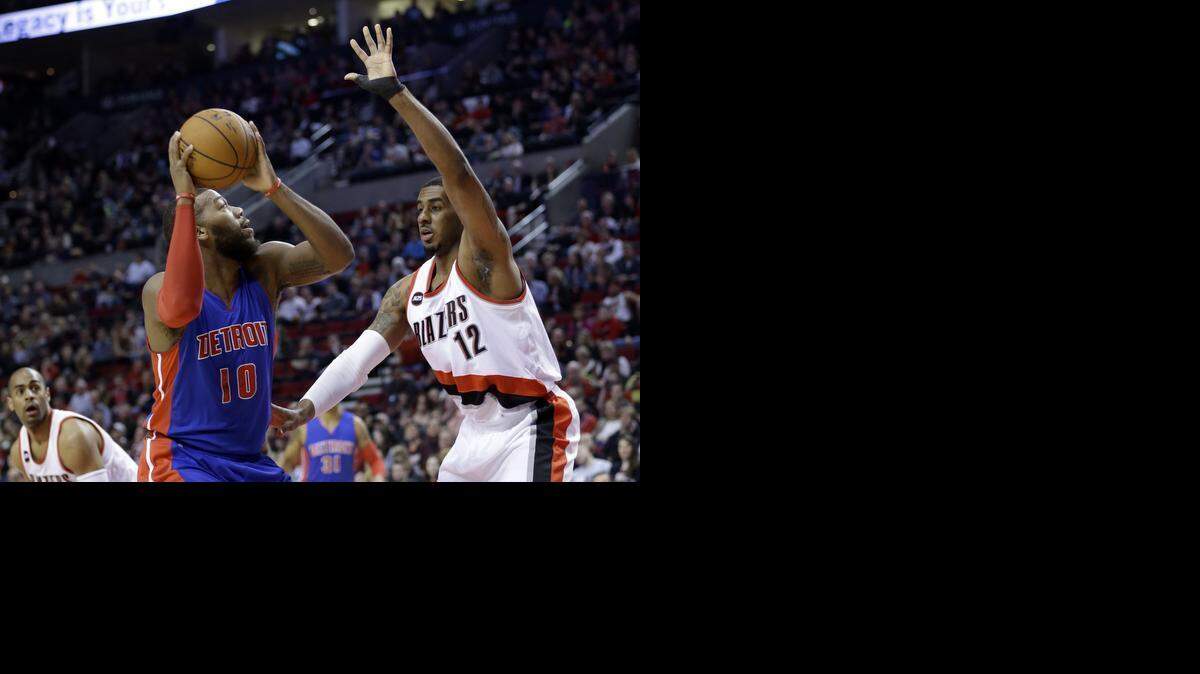 
Detroit Pistons forward Greg Monroe, left, is one of the better-scoring power forwards in the NBA.
